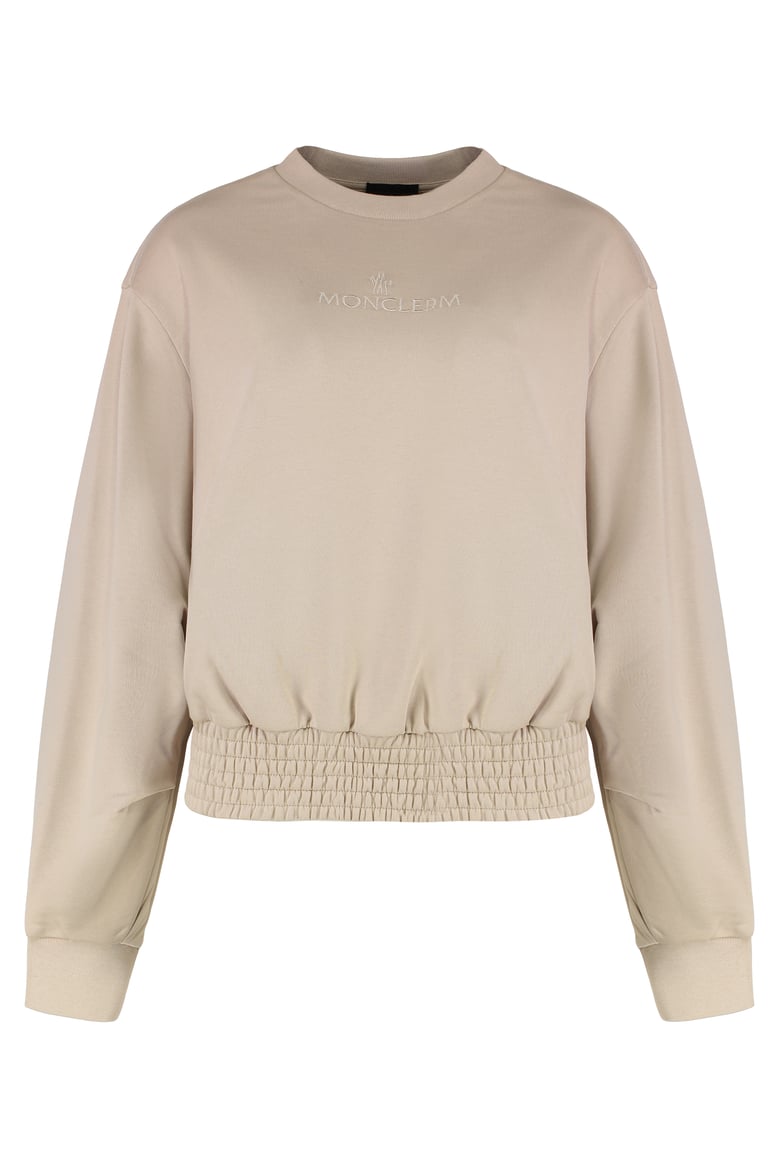 cotton crew-neck sweatshirt by Selfnex