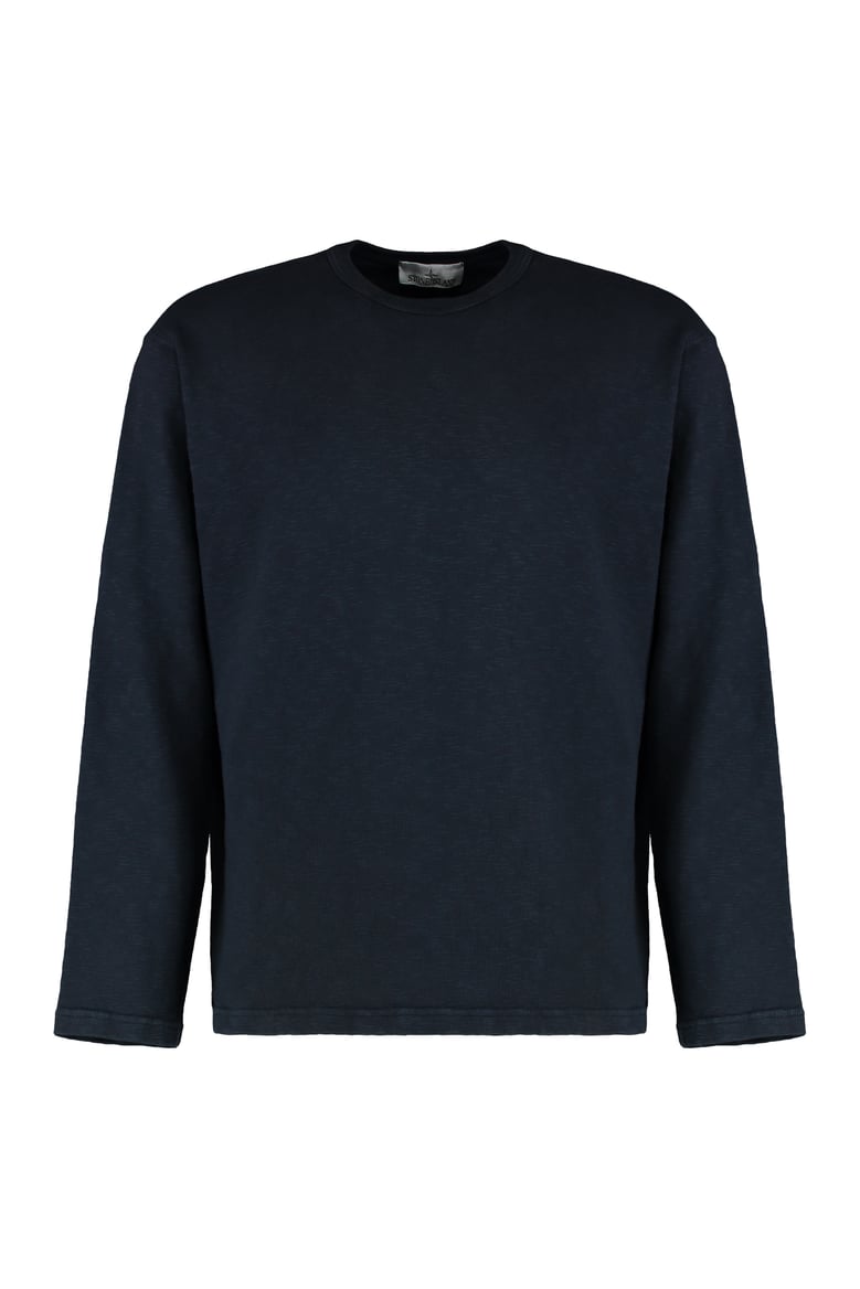 long sleeve cotton jersey t-shirt by Selfnex