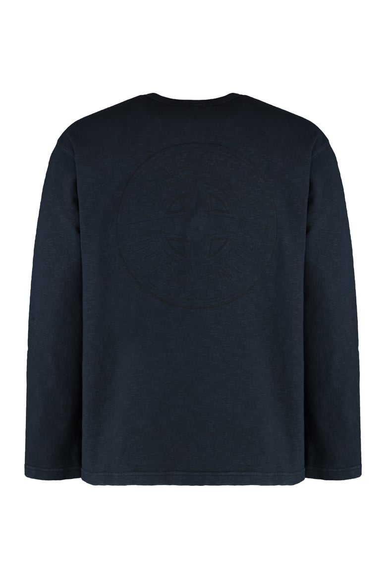 long sleeve cotton jersey t-shirt by Selfnex