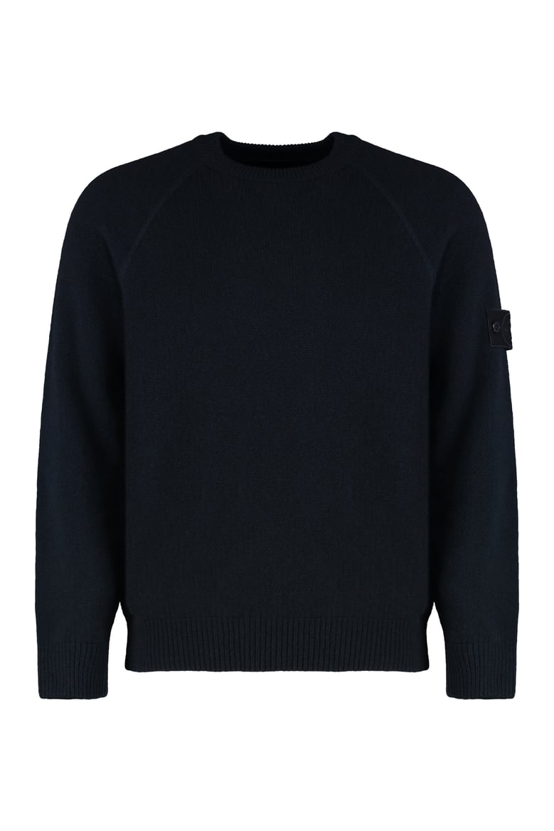 cashmere crew neck sweater by Selfnex