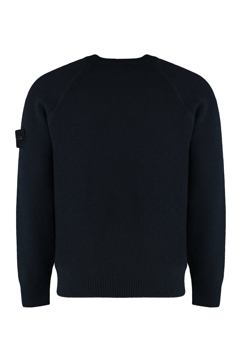 cashmere crew neck sweater by Selfnex