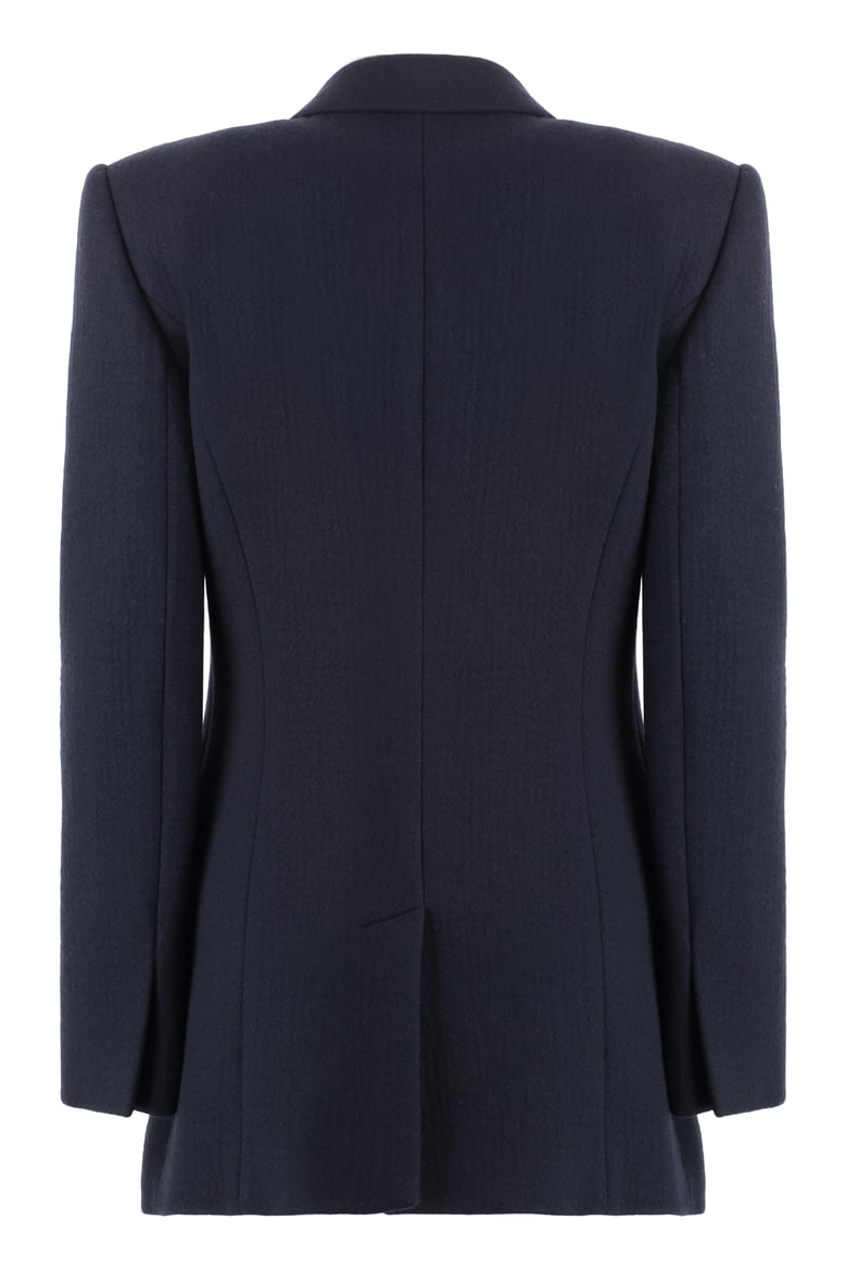 double-breasted virgin wool jacket by Selfnex