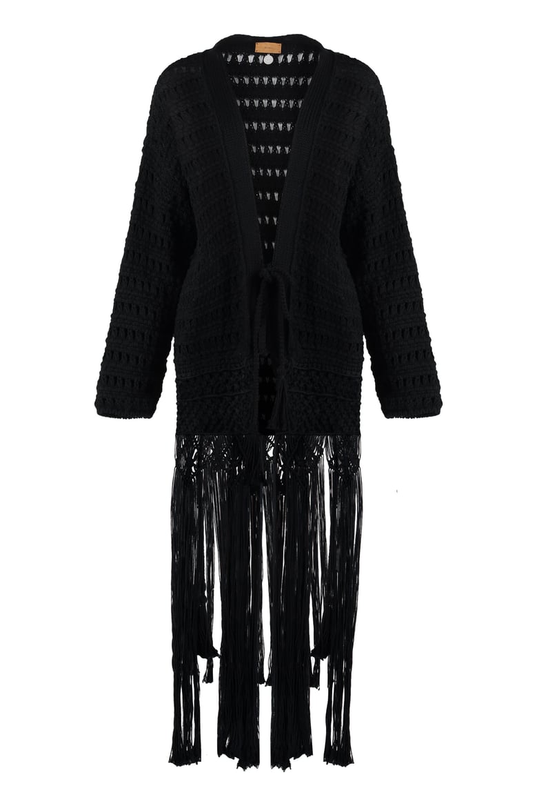 love letter to india cotton cardigan by Selfnex