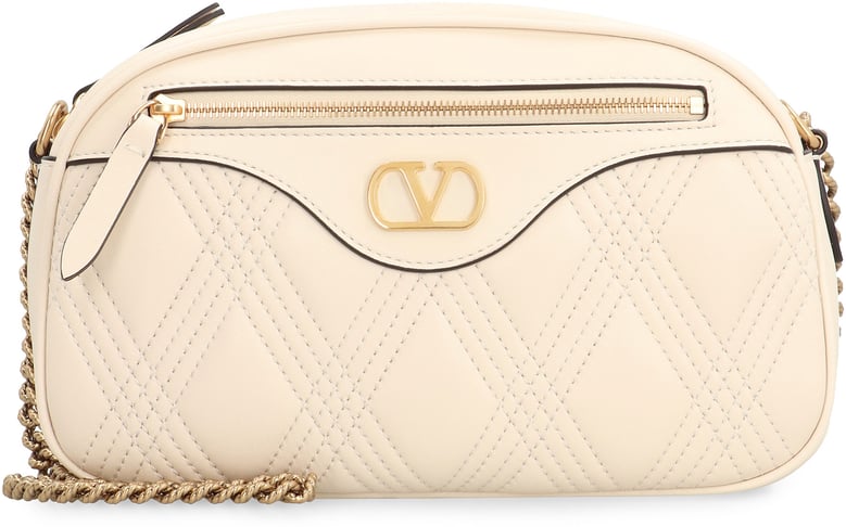 valentino quiltie 67 leather shoulder bag by Selfnex