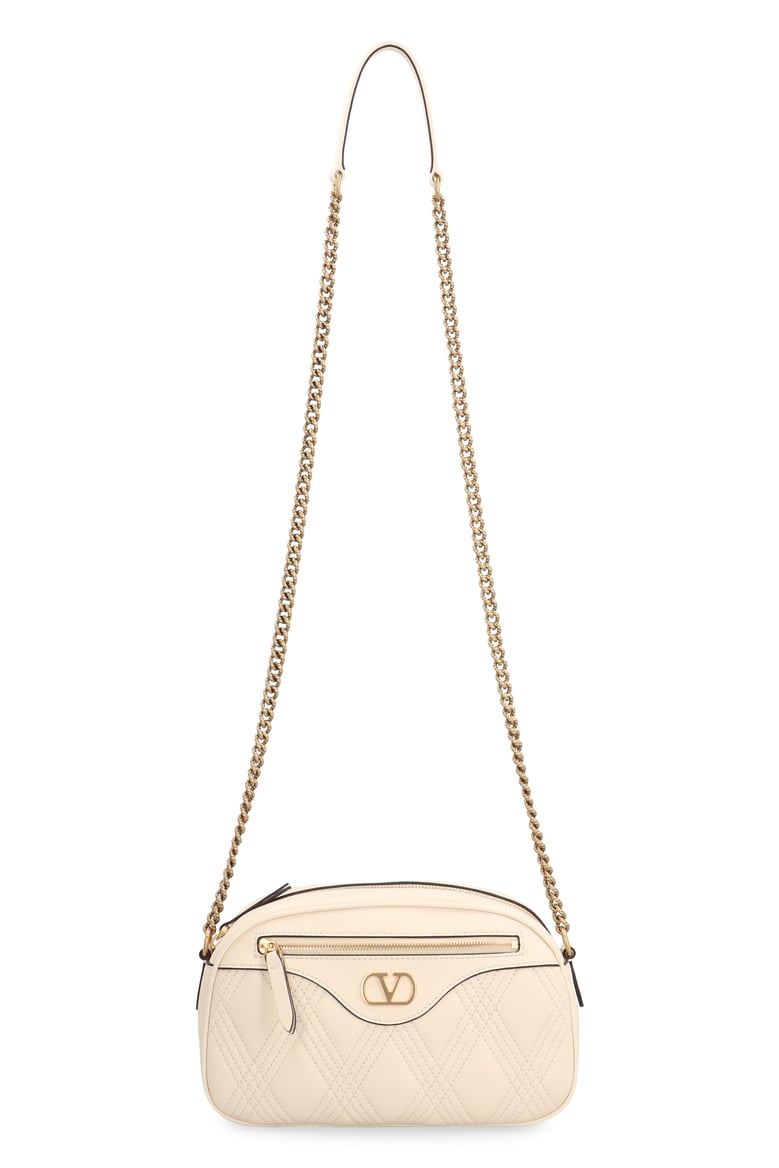 valentino quiltie 67 leather shoulder bag by Selfnex