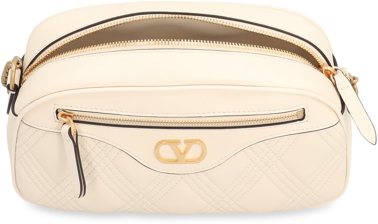 valentino quiltie 67 leather shoulder bag by Selfnex