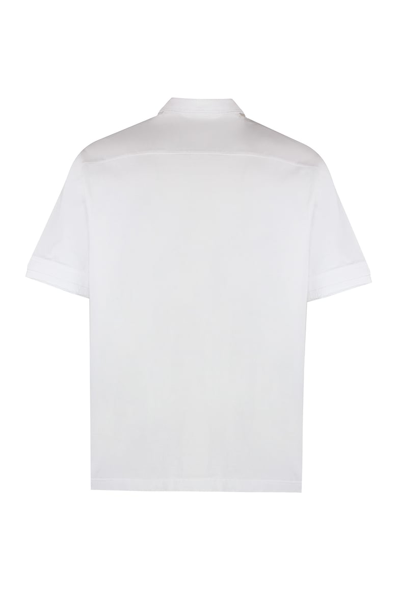 short sleeve cotton polo shirt by Selfnex