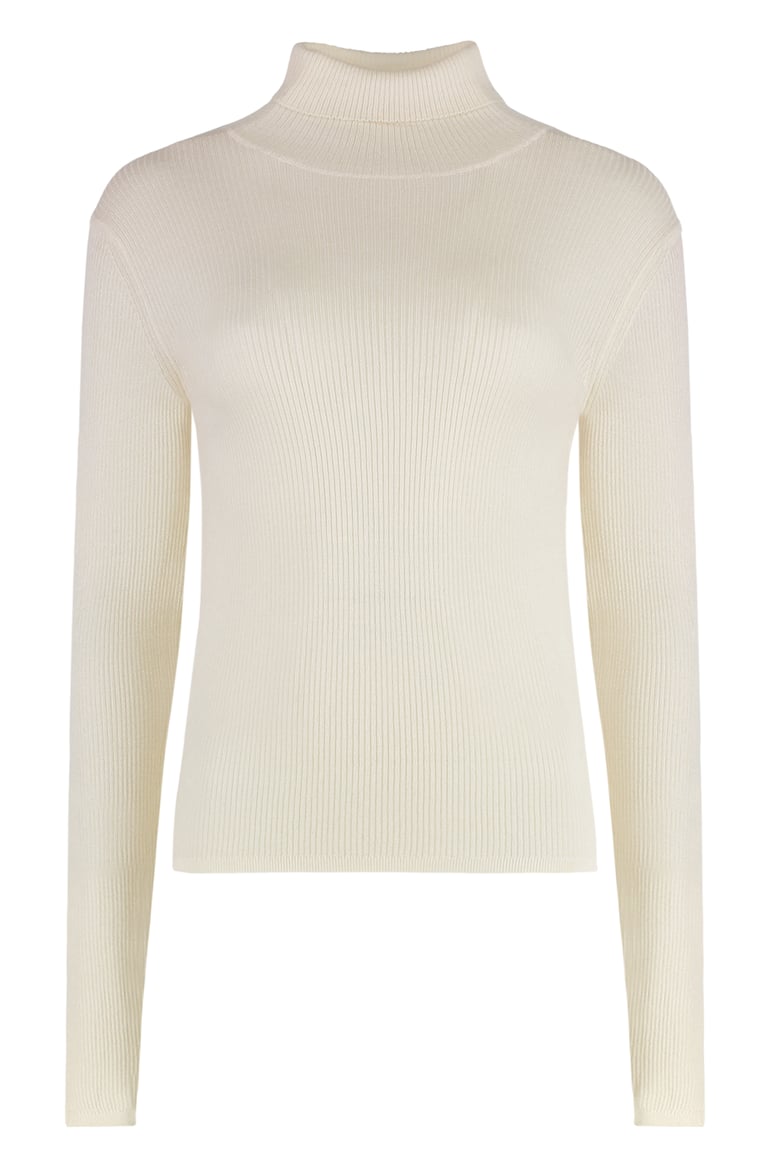 belle cashmere turtleneck pullover by Selfnex
