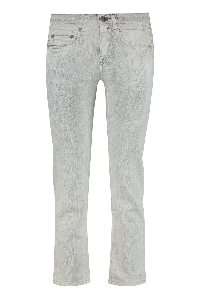 straight leg jeans by Selfnex