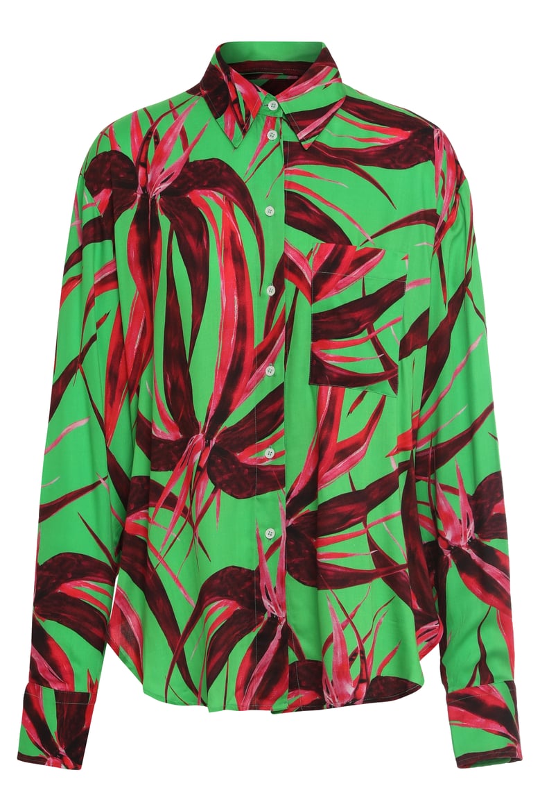 printed viscose shirt by Selfnex