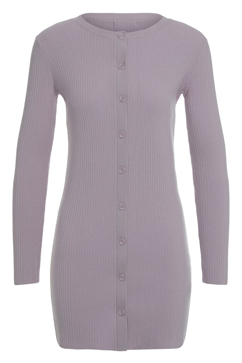 cashmere cardigan in lilac by Selfnex