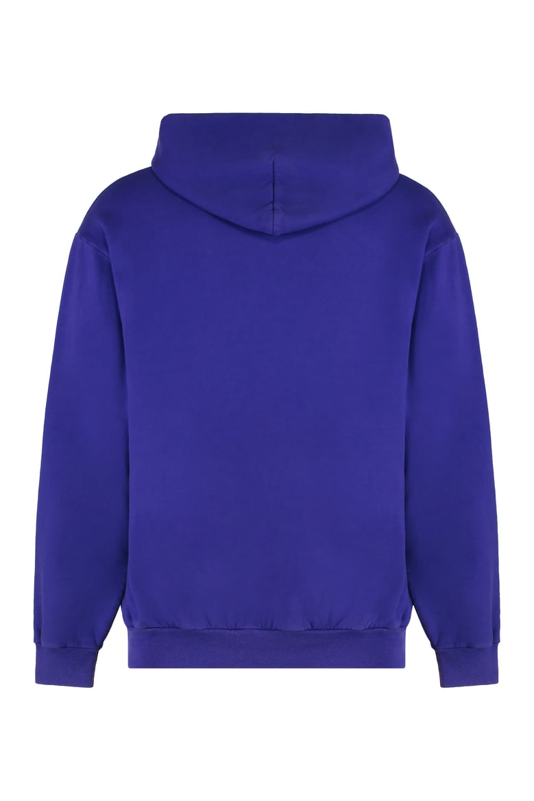 purple cotton hoodie by Selfnex