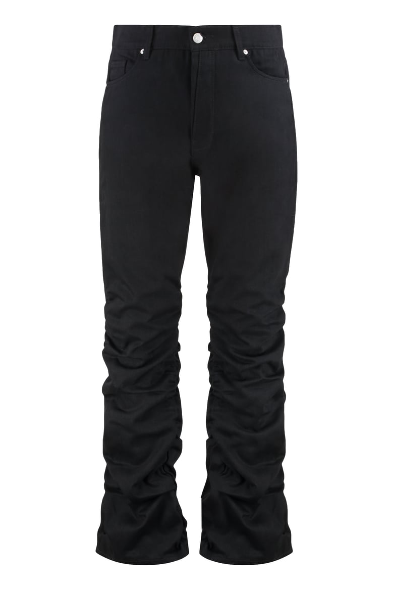 5-pocket straight-leg jeans by Selfnex