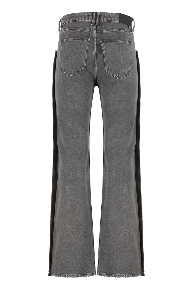 5-pocket straight-leg jeans by Selfnex