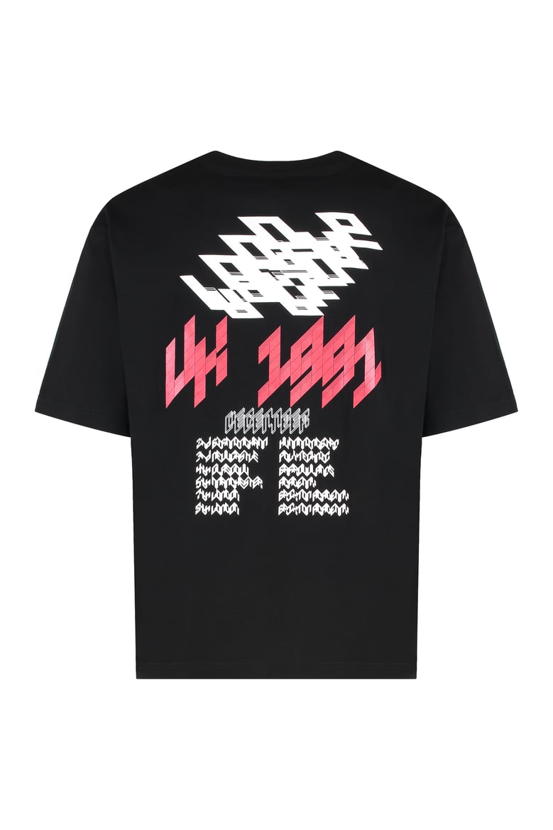 cotton crew-neck t-shirt by Selfnex