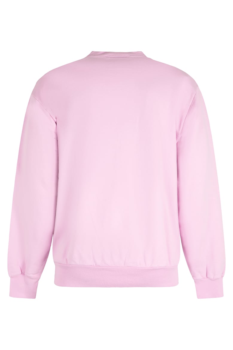 crew-neck cotton sweatshirt by Selfnex