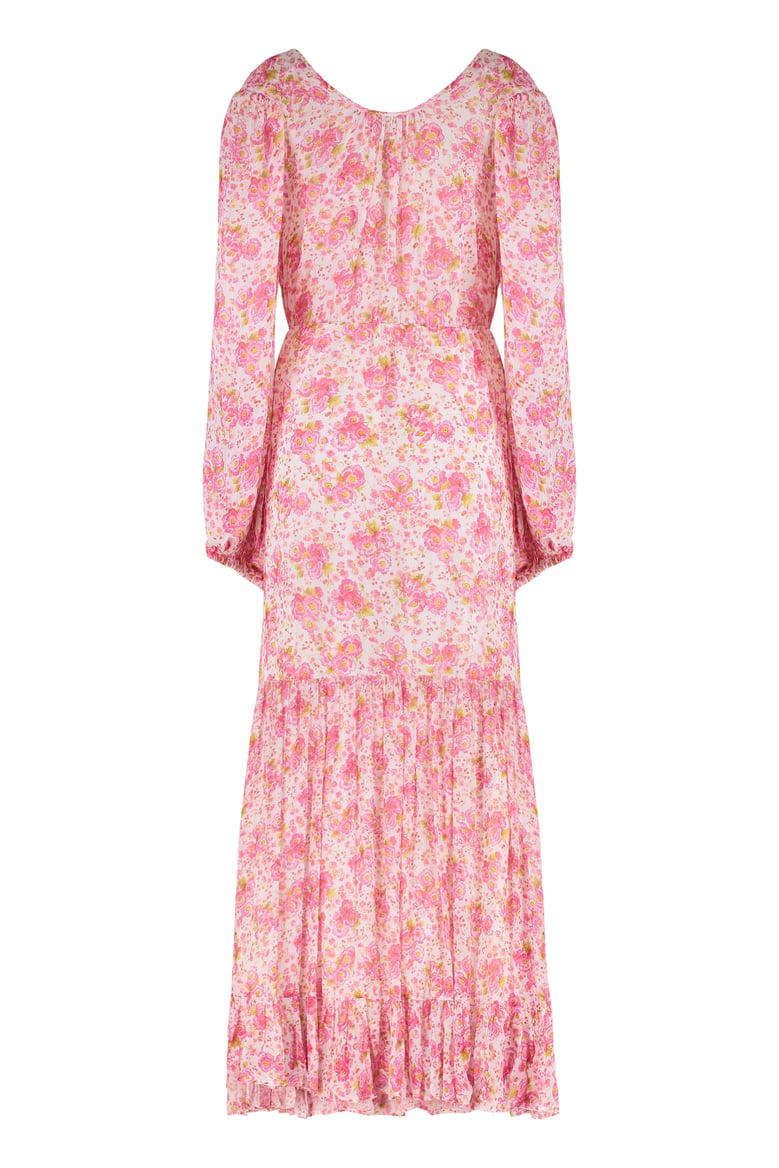 floral viscose dress by Selfnex