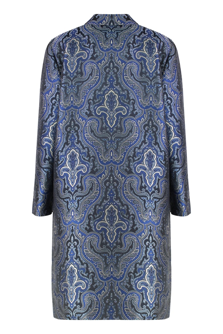 jacquard viscose coat by Selfnex