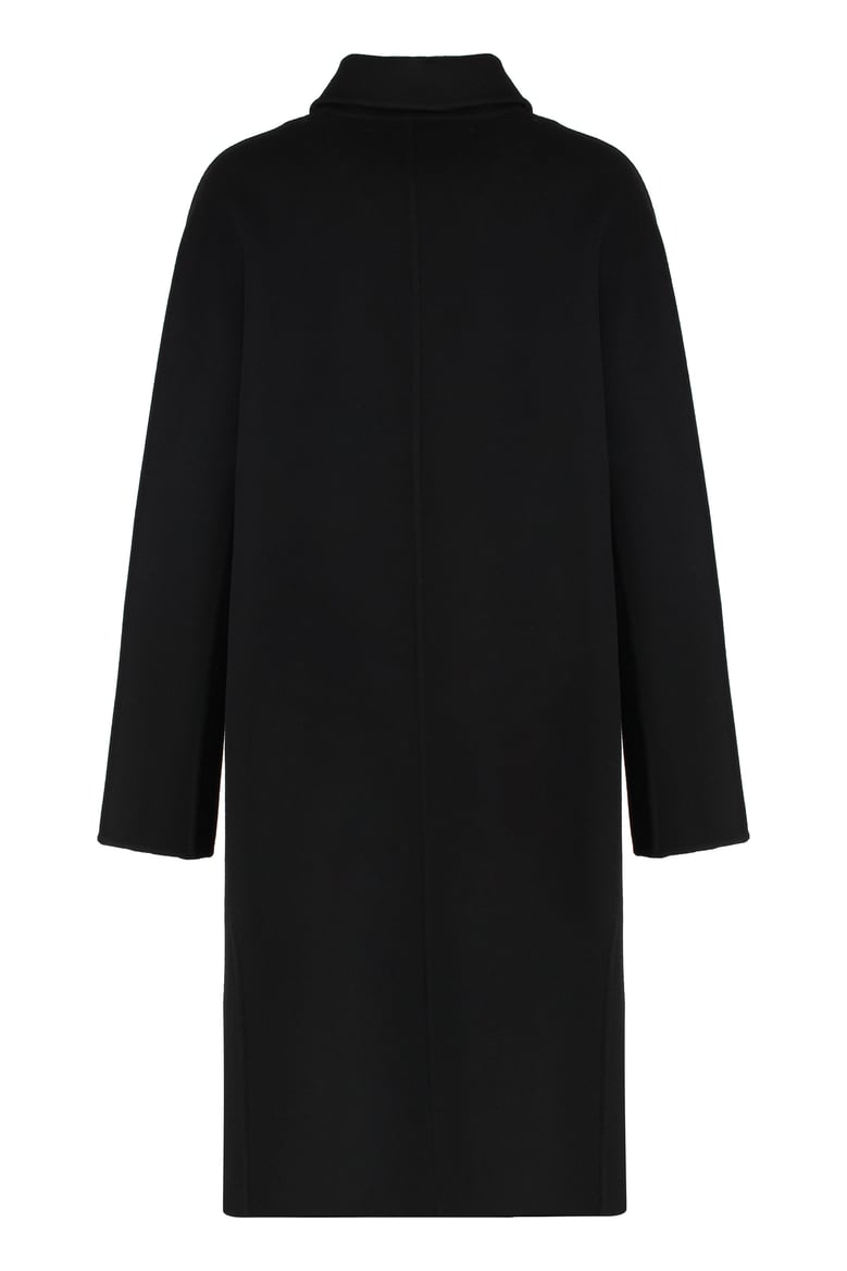 double-breasted wool coat by Selfnex