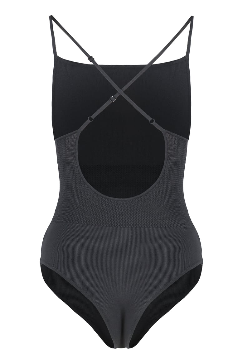 body in elastic fabric with thin straps by Selfnex