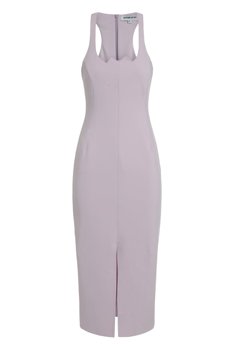 pink dress in technical fabric by Selfnex