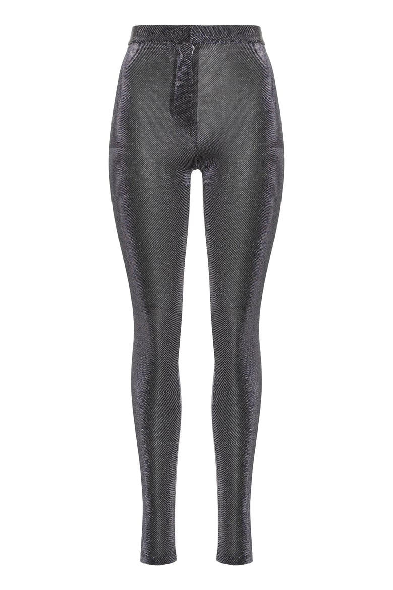 skinny fit trousers in jersey by Selfnex