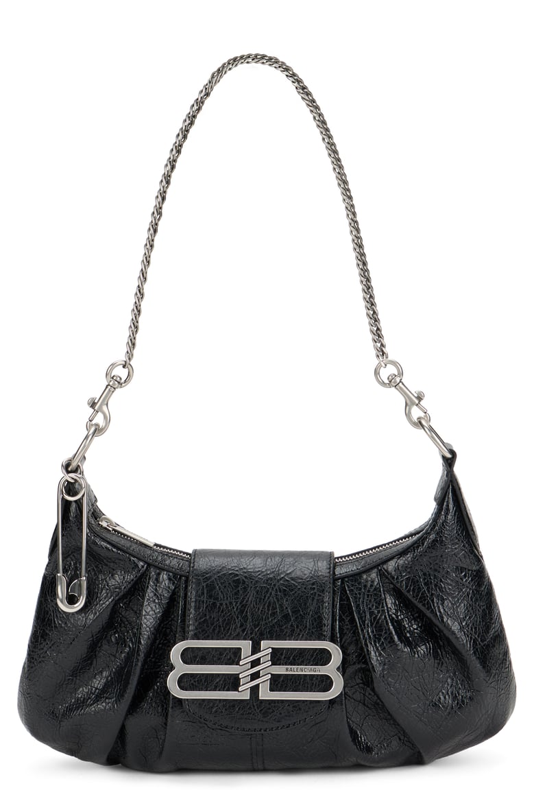 shoulder bag pamela small black leather by Selfnex