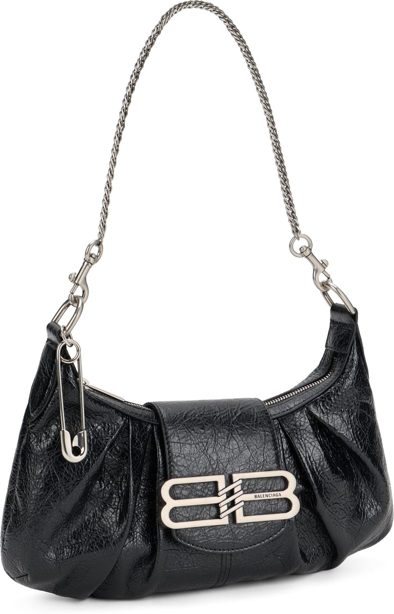 shoulder bag pamela small black leather by Selfnex