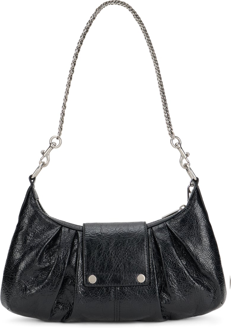 shoulder bag pamela small black leather by Selfnex