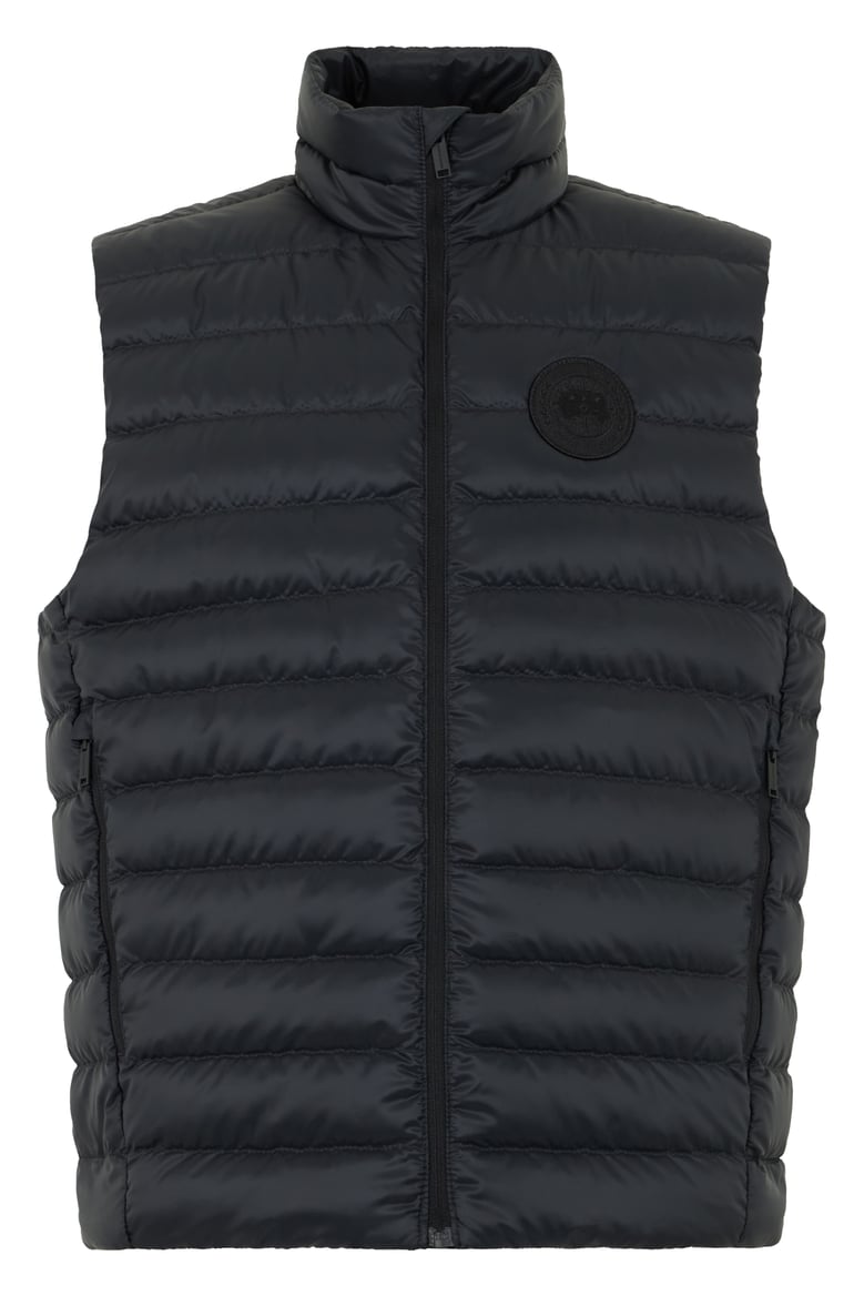 padded vest black by Selfnex