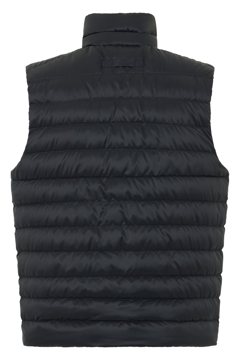 padded vest black by Selfnex
