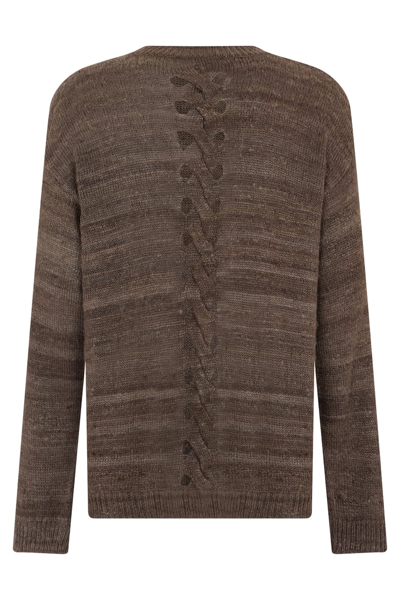 sweater silk brown by Selfnex