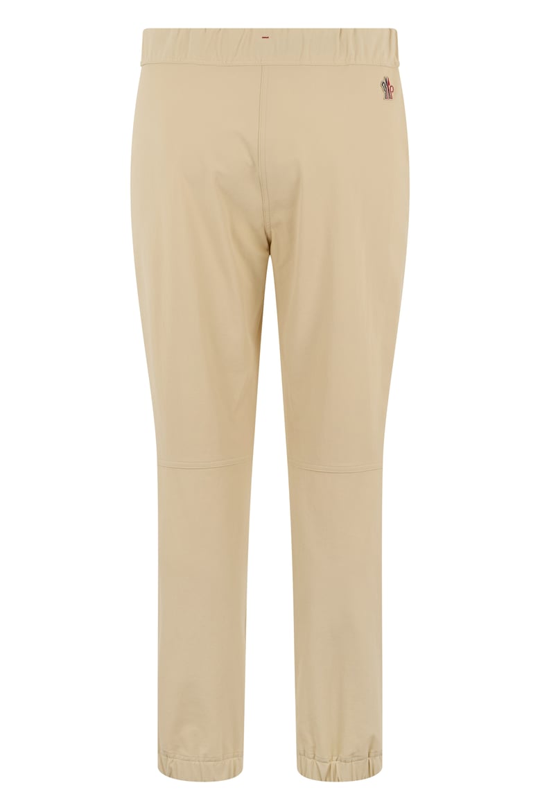 straight trousers with contrasting belt beige by Selfnex