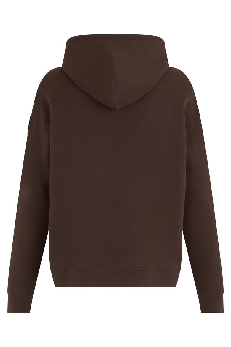 hooded sweatshirt brown by Selfnex