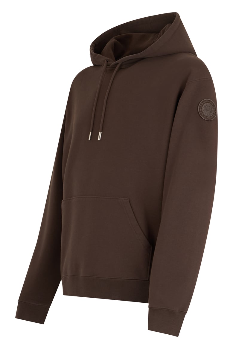 hooded sweatshirt brown by Selfnex