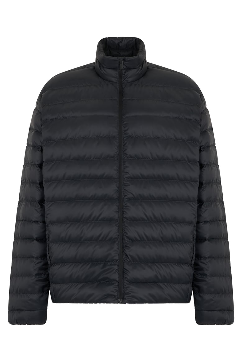padded jacket black by Selfnex