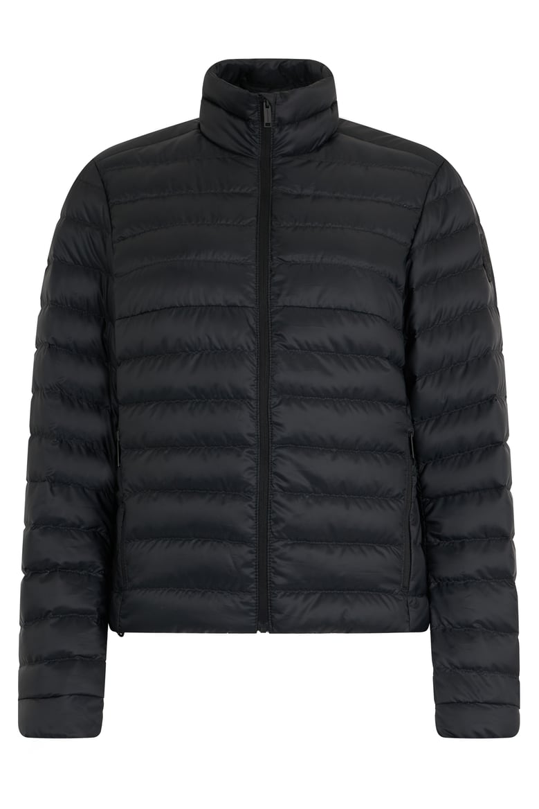 puffer jacket in black by Selfnex