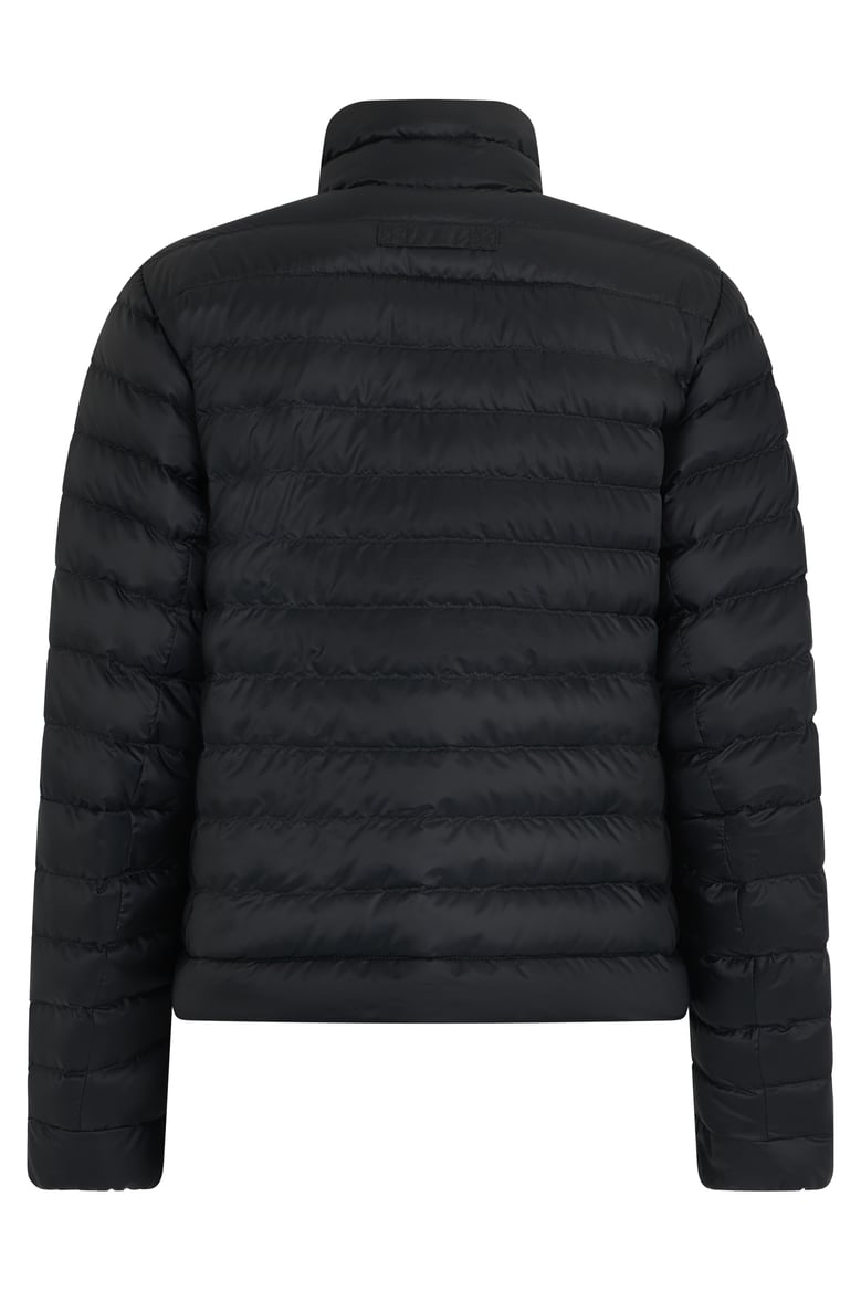 puffer jacket in black by Selfnex