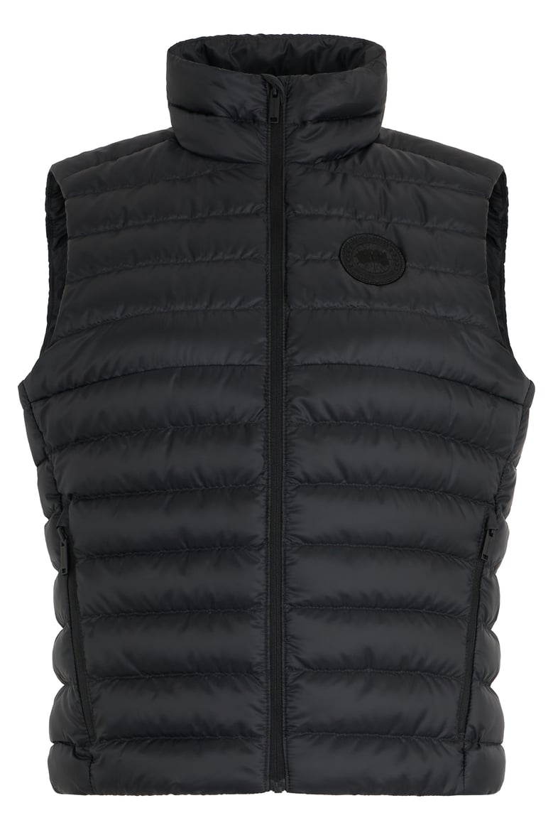 padded vest black by Selfnex