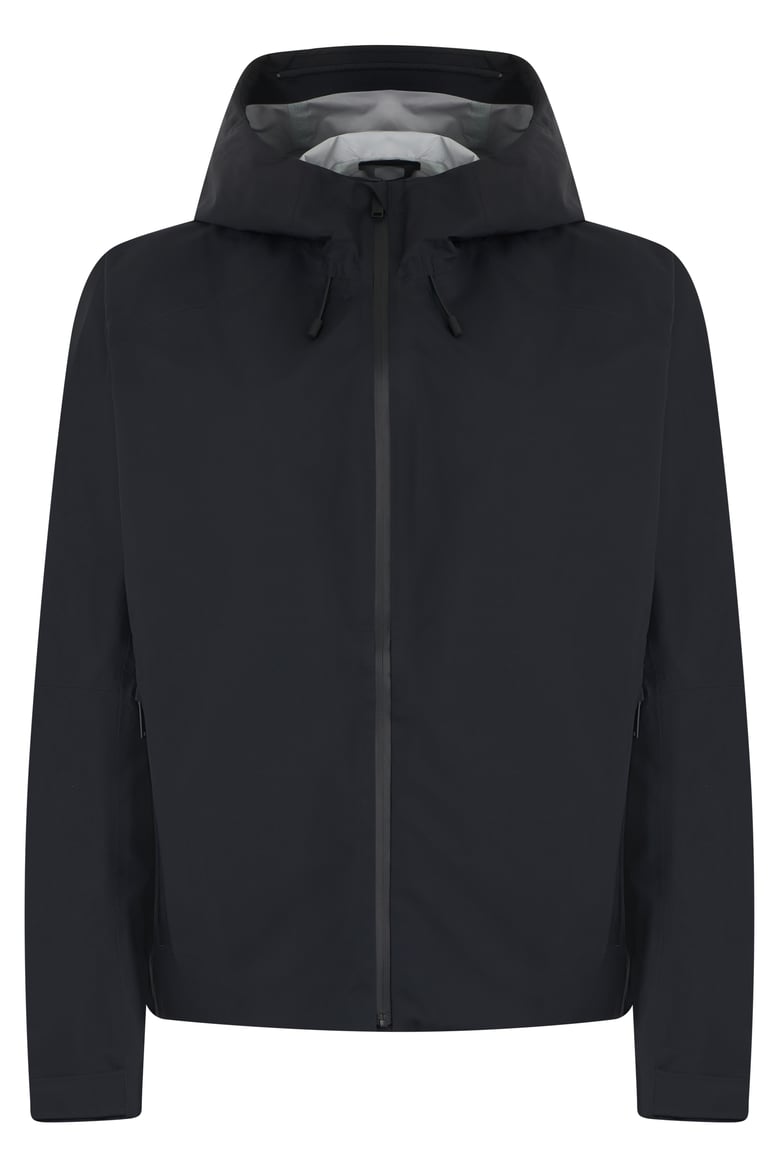 hooded jacket black by Selfnex