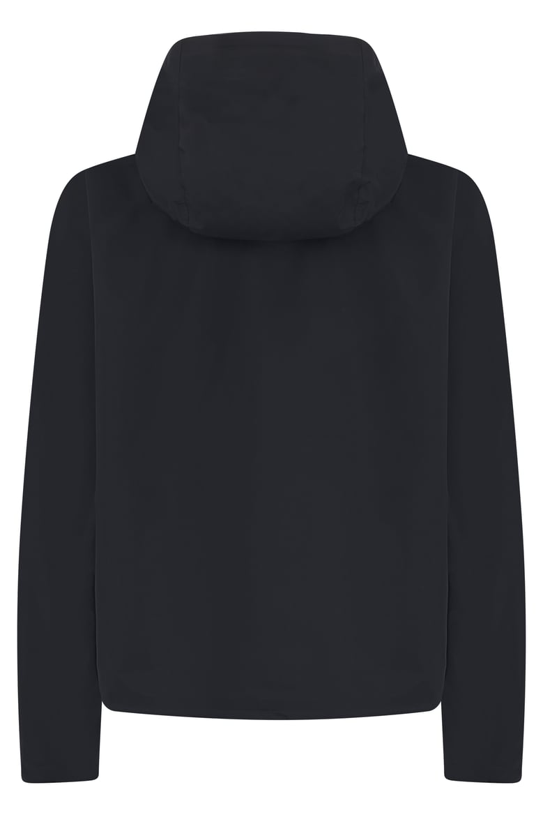 hooded jacket black by Selfnex