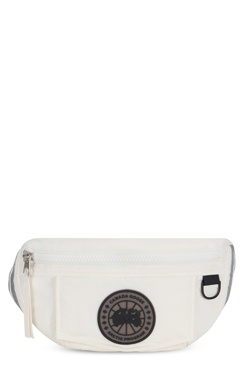 belt bag technical fabric white by Selfnex