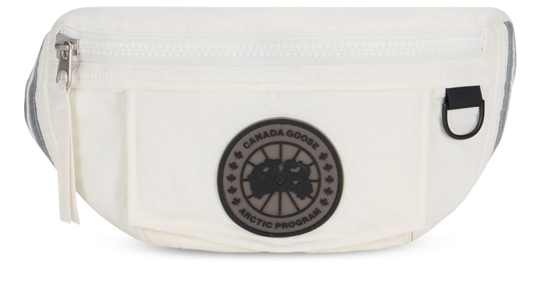 belt bag technical fabric white by Selfnex