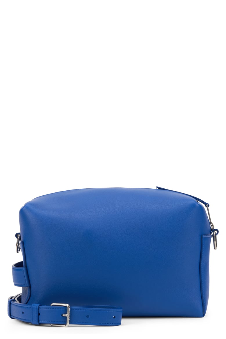 shoulder bag take away blue leather by Selfnex