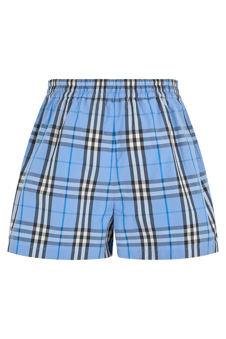 shorts light blue check by Selfnex
