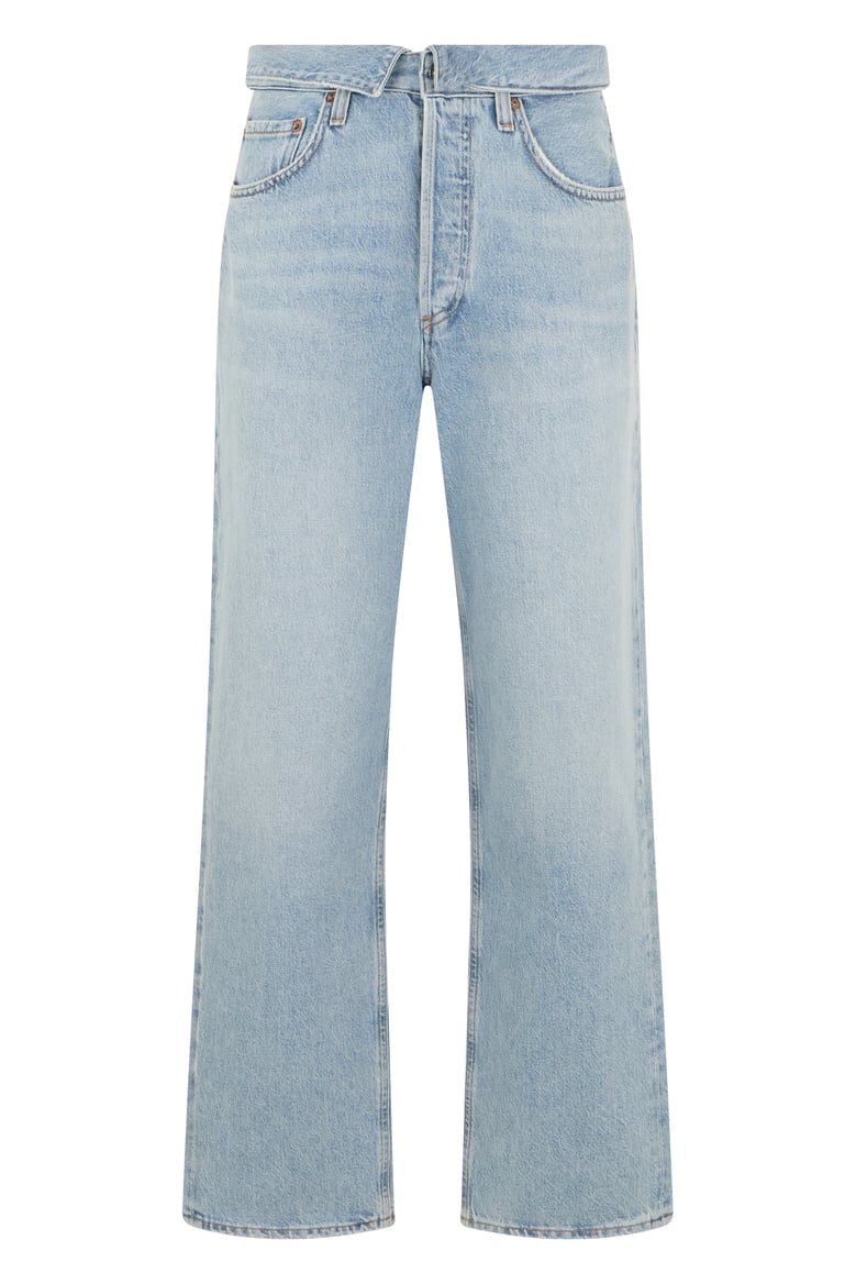 straight-leg jeans light blue by Selfnex