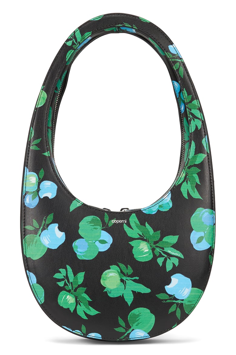 handbag swipe flora black by Selfnex