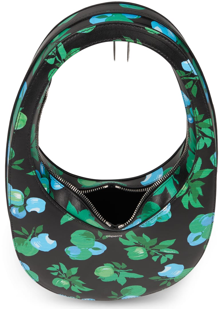 handbag swipe flora black by Selfnex