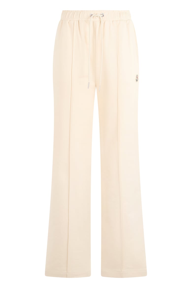 trousers fleece cotton ivory by Selfnex