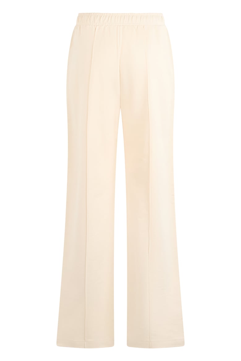 trousers fleece cotton ivory by Selfnex